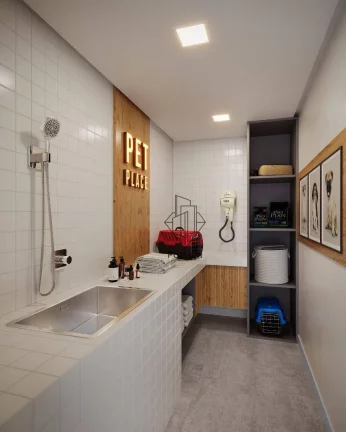 Imagem Apartamentos com varanda / sacada gourmet a 480m da praia de Manaíra -