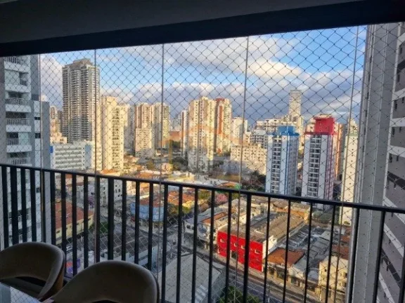 Imagem Apartamento no Tatuapé com 98 m², 2 dormitórios, sendo 2 suítes, 3 banheiros, varanda, cozinha a...