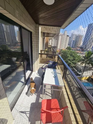 Imagem Apartamento com 2 dormitórios à venda, 110 m² por R$ 510.000 - Aviação - Praia Grande/SP