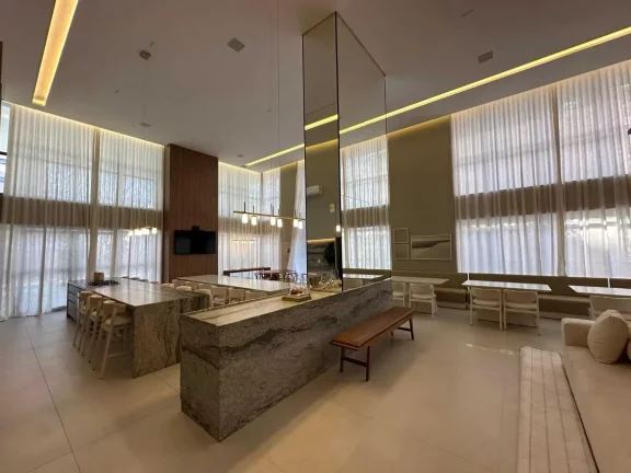 Imagem Apartamento semimobiliado com 3 dormitórios sendo 3 suítes e 2 vagas de garagem em Itajaí