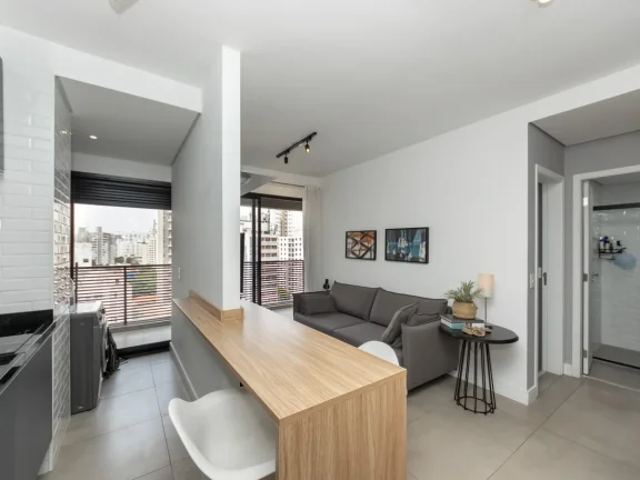 Imagem Apartamento Vila Mariana - 46M², 1 Dorm, 1 Suíte, 1 Vaga Determinada, Varanda, Academia, Piscina.