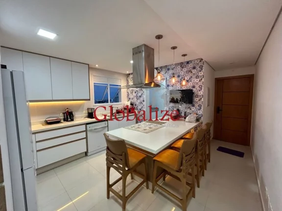 Imagem APARTAMENTO DUPLEX COM 3 DORMITÓRIOS, 3 BANHEIROS SENDO 1 SUÍTE, 2 VAGAS DE GARAGEM NO BAIRRO VILA MATHIAS EM SANTOS PRO R$ 1.200.000,00.