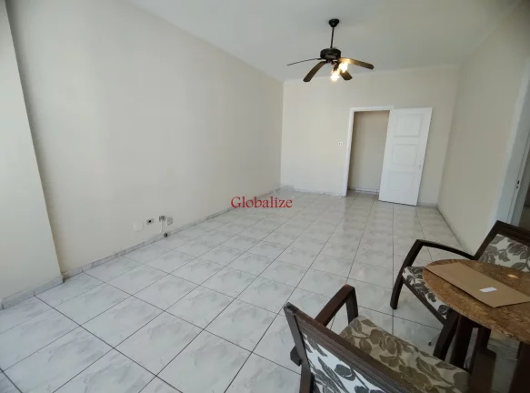 Imagem Apartamento com 3 dormitórios a uma quadra da praia do Boqueirão em Santos R$ 790.000,00