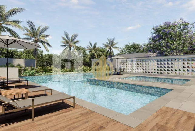 Imagem Apartamento com 1 ( com suíte) e 2 dormitórios, à venda, a partie de 43 m², valor a part R$ 208.000 - Distrito de Bonfim Paulista - Ribeirão Preto/SP
