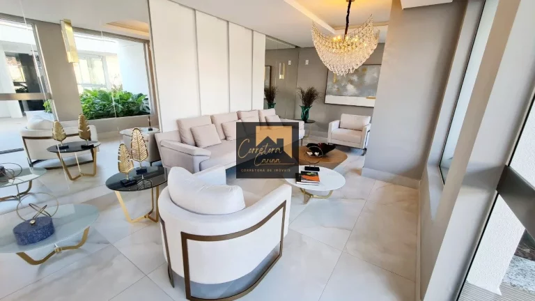 Imagem Apartamento no 9º andar com 101,96m² privativos! 3 quartos sendo 1 suíte com persianas integradas...