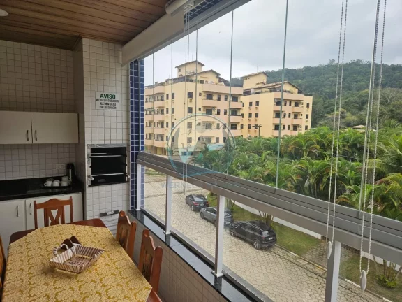 Imagem Apartamento à venda em Ubatuba-SP, Toninhas: 2 quartos, 1 suíte, sala, banheiro, 1 vaga. 62m² de conforto!
