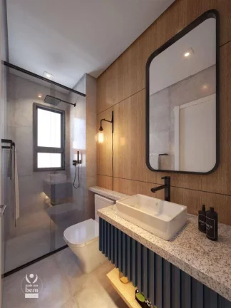 Imagem Lindo apartamento à venda por R$ 426.043,41 - Mercês - Curitiba/PR