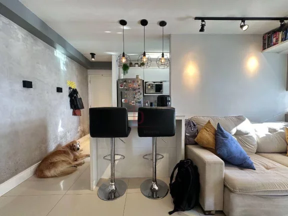 Imagem Apartamento mobiliado e decorado no Yang Brooklin à venda com 65m2