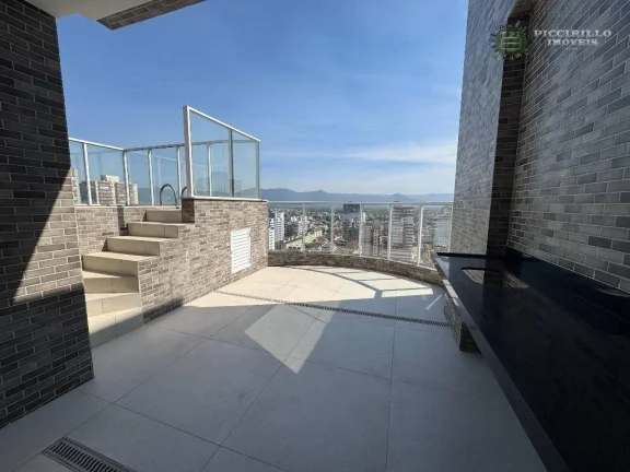 Imagem Cobertura com 3 dormitórios à venda, 128 m² por R$ 2.200.000,00 - Vila Guilhermina - Praia Grande/SP