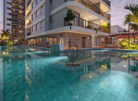Imagem Apartamentos localizados entre o Parque Parahyba I e a praia do Jardim Oceania -