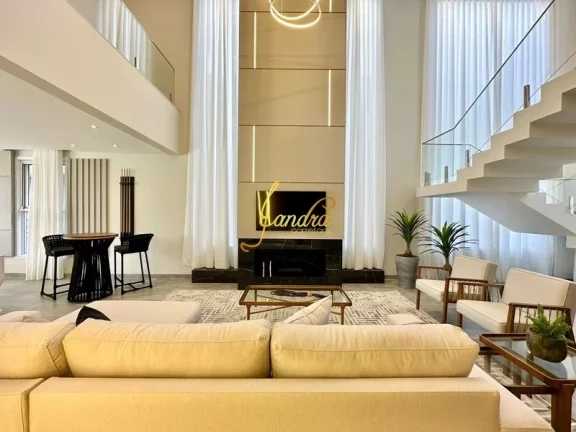 Imagem Casa condomínio fechado Xangri-la com 5 suítes 452m² mobiliado e decorado