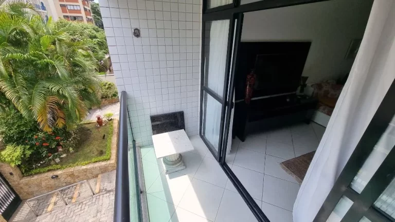 Imagem Apartamento com 3 dormitórios à venda, 98 m² - Tombo - Guarujá/SP