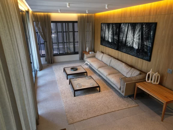 Imagem Apartamento Garden de 229,46m c/ 3 suítes, 3 vagas, varanda vista panorâmica, hall privativo, piscina aquecida, sauna, bicicletário, fitness