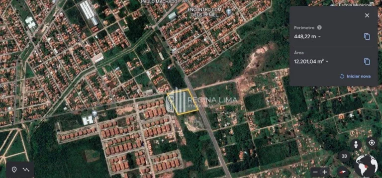 Imagem Terreno comercial à venda, 11.826,68 m² por R$ 3.000.000,00 - Loteamento MIRANTE DOS MORROS III - Vale do Gavião - Teresina/PI