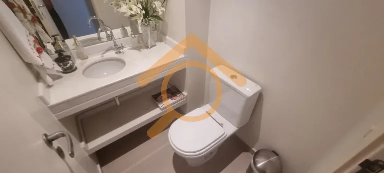 Imagem Apartamento de luxo com 3 quartos e 2 suítes em Jurubatuba, São Paulo - 136m², 2 salas, 5 banheiros, 2 vagas.