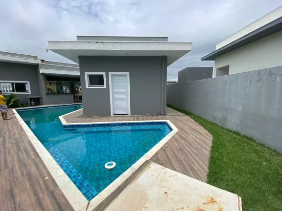 Imagem Incrível casa com piscina a venda em condomínio fechado Ninho Verde I Eco Residence em Porangaba- SP