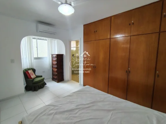 Imagem Apartamento de 3 quartos com suíte na Pitangueiras, Guarujá-SP: 134m², 2 salas, 3 banheiros e 1 vaga de garagem!