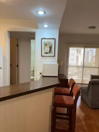 Imagem Flat para LOCAÇÃO em Vila Nova Conceição - Contemporâneo 42m²