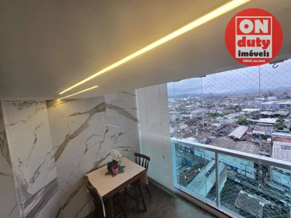 Imagem Apartamento com 2 dormitórios à venda, 59 m² por R$ 550.000,00 - Vila Matias - Santos/SP