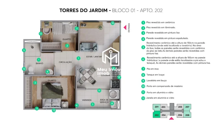 Imagem Apartamento no Torres do Jardim - Brasília