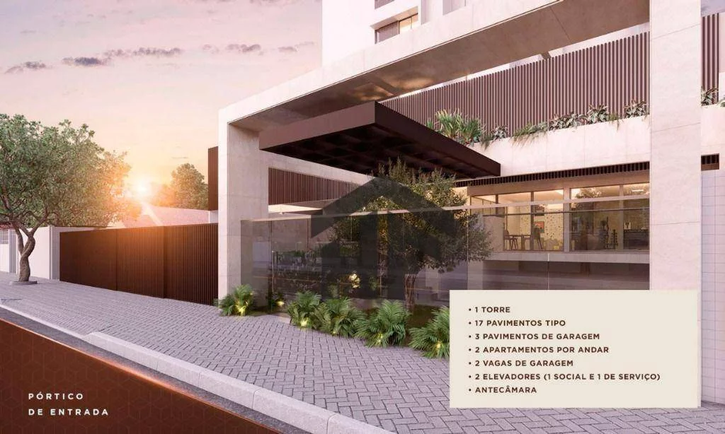 Apartamento com 3 Quartos à Venda, 84 m² em Rosarinho - Recife