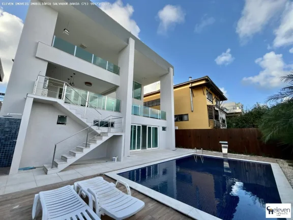 Imagem ALPHAVILLE SALVADOR 2 | VENDA E LOCAÇÃO  CASA EM ALPHAVILLE 2 SALVADOR COM 4/4 E 3 SUITES COM  513 METROS LINDA