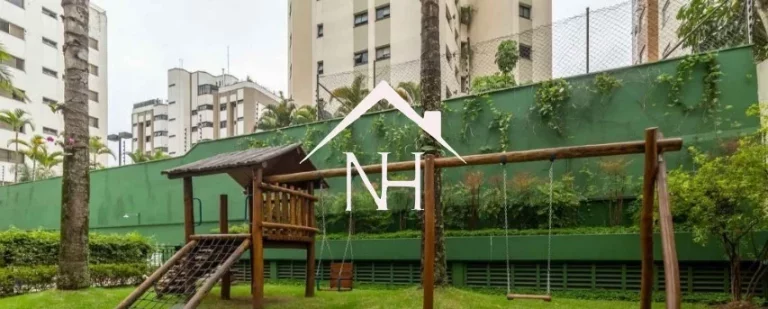 Imagem Apartamento de 200m c/ lareira, 3 suítes (1 master c/ varanda, closet e banheira),4 vagas c/ depósito,piscina,playground,academia,salão de festa,sauna