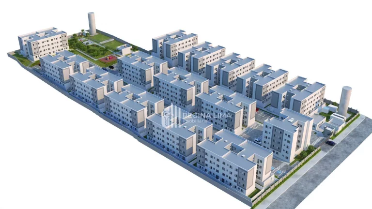 Imagem Apartamento em condomínio fechado, 2 dormitórios à venda por R$ 176.990,00 - Cond. TERRAZZO OITI - próximo à UNINOVAFAPI - Uruguai - Teresina/PI