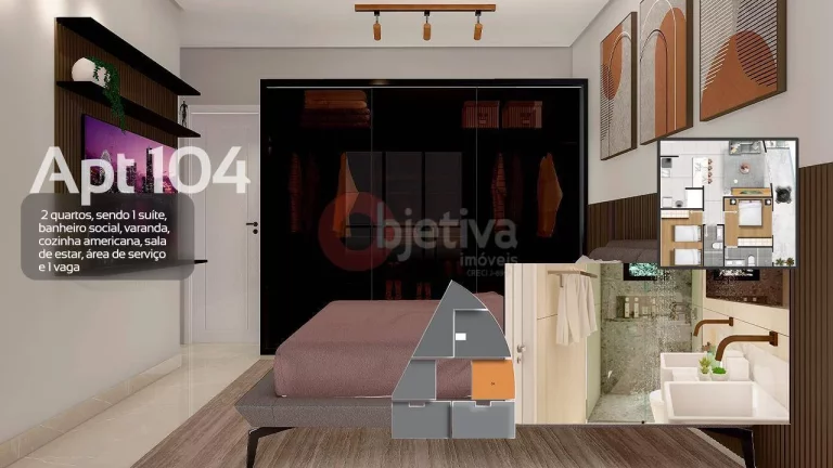 Imagem Apartamentos 1, 2 e 3 quartos - Centro - São Pedro da Aldeia/RJ