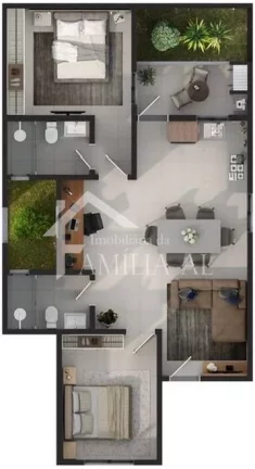 Imagem APARTAMENTO EM CONDOMÍNIO FECHADO NO GLÓRIA