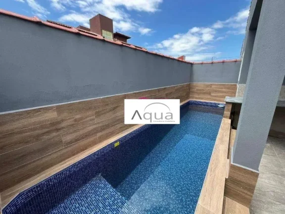 Imagem Casa para Venda em Itanhaém, Balneário Mar Azul, 2 dormitórios, 1 suíte, 1 banheiro, 2 vagas