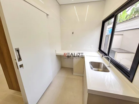 Imagem Casa térrea com 3 suítes à venda, 190 m² por R$ 1.790.000 - Condomínio Com Lago - Indaiatuba/SP