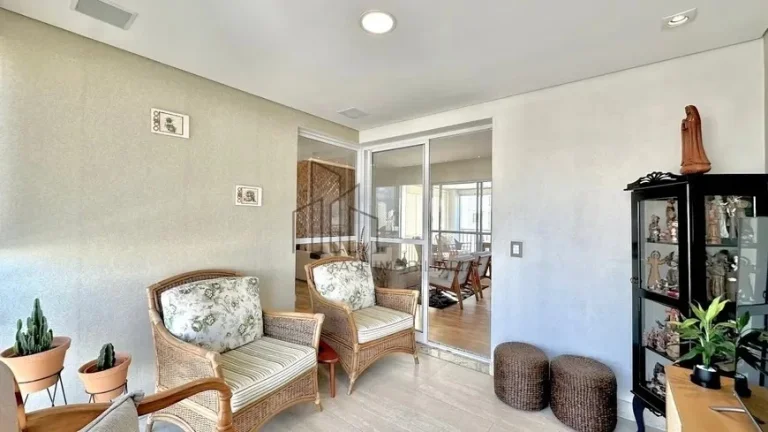Imagem Apartamento Vila Romana - 139M², 3 Dorms, 2 Suítes, 3 Vagas Determinadas, Varanda Gourmet, Móveis, Armários Embutidos, Split, Academia.