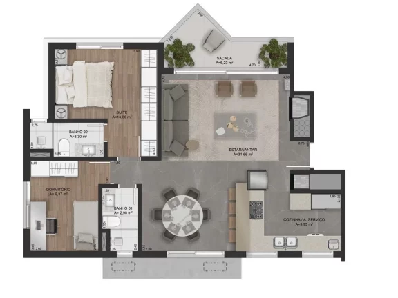Imagem Apartamento à venda no bairro Mont Serrat - Porto Alegre/RS