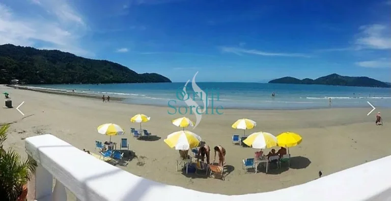 Imagem Hotel à Venda, beira mar, na Praia da Enseada - Ubatuba/SP.