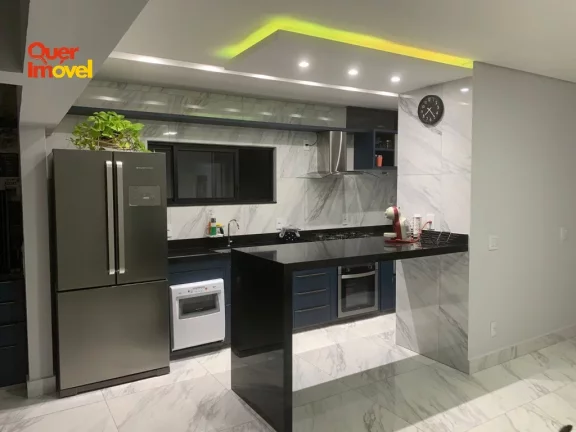 Imagem Casa de alto padrão em condomínio no Bonfim Paulista, Ribeirão Preto-SP: 3 quartos, 3 suítes, 1 sala, 4 banheiros, 4 vagas, 207m².