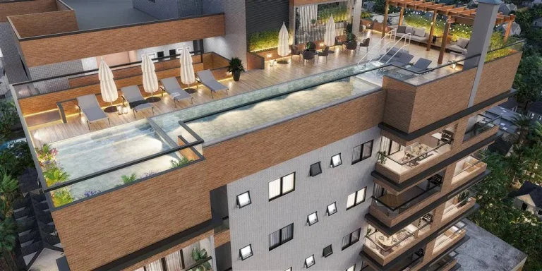 APARTAMENTO COM 74.24 m² - FORTE - PRAIA GRANDE SP