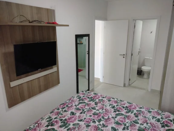 Imagem APARTAMENTO COM 2 DORMITÓRIOS À VENDA, 77 M² POR R$ 595.000 - CANTO DO FORTE - PRAIA GRANDE/SP