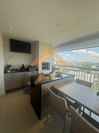 Imagem Apartamento de luxo em São Paulo-SP: 3 quartos, 3 suítes, 2 salas, 4 banheiros, 3 vagas de garagem - 136,00 m² - Condomínio Magic Resort.