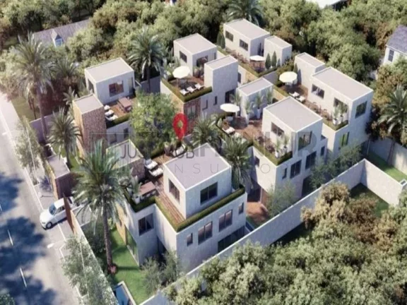 Imagem Vendo casa em condomínio fechado no Jd. Europa. Condomínio horizontal fechado, com apenas 6 casas com áreas a partir de 460m2 privativos, isoladas co