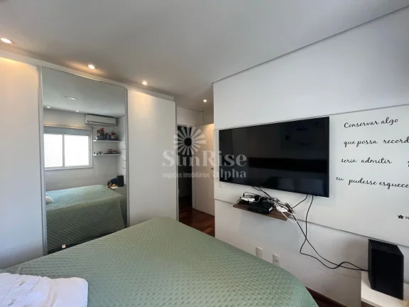 Imagem Apartamento mobiliado para alugar com 3 quartos e 3 vagas 212m² - Essência - Alphaville Industrial Barueri/SP