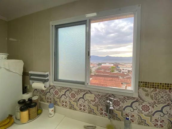 Imagem Apartamento com 2 dorms, Mirim, Praia Grande - R$ 450 mil, Cod: 2874