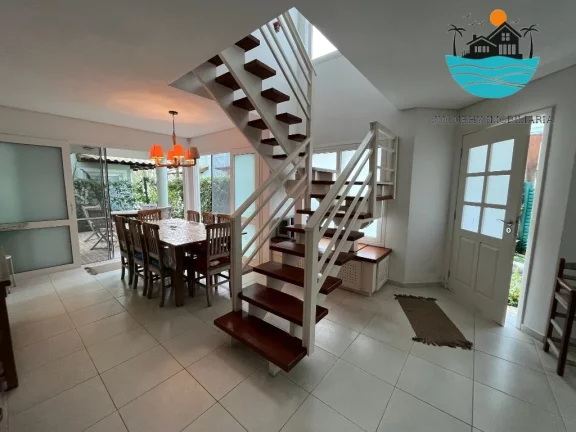 Imagem Aluguel de Casa em Juquehy para Temporada com, 4 dormitórios, 2 suítes, 60m da praia - Acomodação máx. 10 pessoas | Juquehy Imobiliária