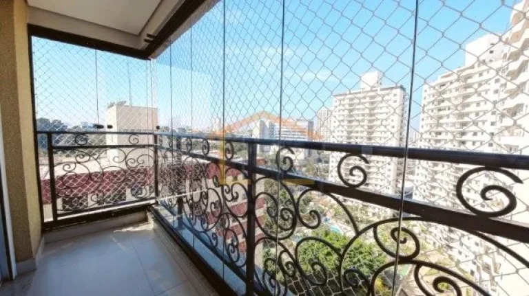 Imagem Apto 145m², 3 suítes, sala ampla, lavabo, sacada com churrasqueira, cozinha americana, área de se...