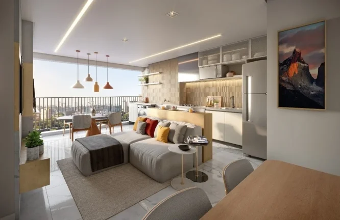 Imagem O Nattur Nova Klabin é um resort residencial localizado no bairro Nova Klabin, a 450 metros da esta...