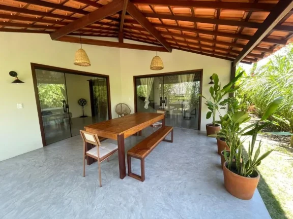 Imagem Casa de alto padrão frente mar localizada no bairro Velha Boipeba em Cairu-BA