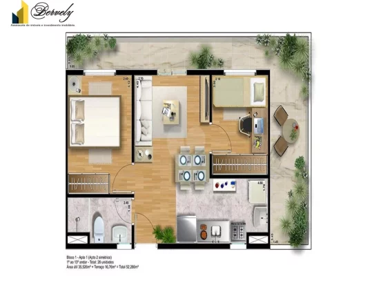 Apartamento a venda no Brás