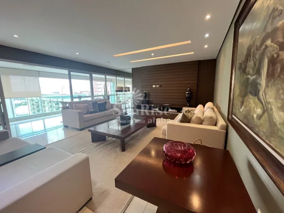 Imagem Apartamento mobiliado para alugar com 3 quartos e 3 vagas 212m² - Essência - Alphaville Industrial Barueri/SP