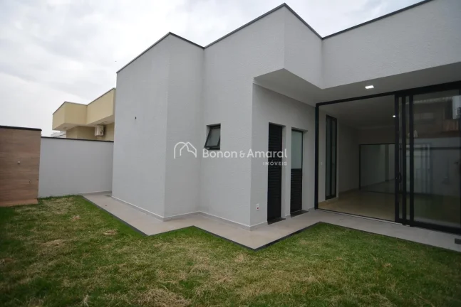 Imagem Casa à venda no Condomínio Reserva Real em Paulínia

Casa Térrea nova com 3 suítes, Sala de est...