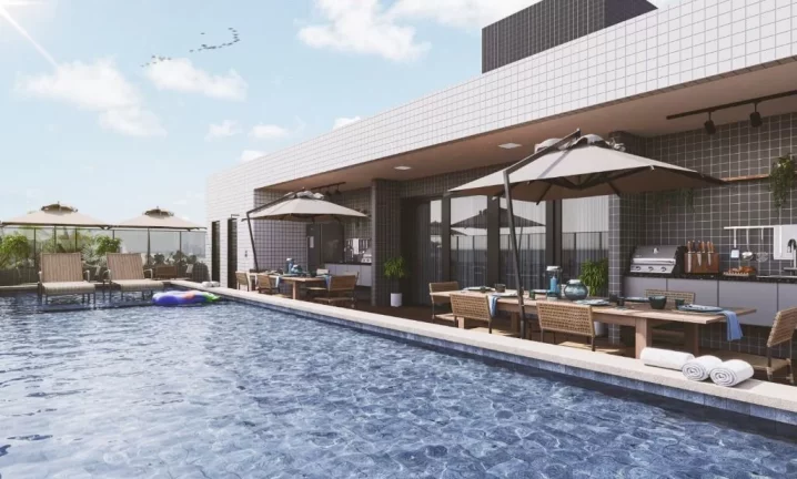 Imagem Apartamento à venda, 77 m² por R$ 652.558,01 - Poço - Cabedelo/PB Imagem Apartamento à venda, 77 m² por R$ 652.558,01 - Poço - Cabedelo/PB